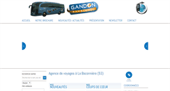 Desktop Screenshot of gandonevasion.com