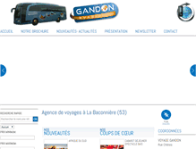 Tablet Screenshot of gandonevasion.com